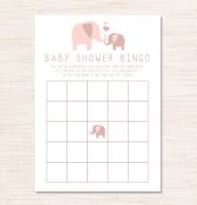 Contain the point that this can be a topic shower in the information. Free Printable Pink Elephant Baby Shower Bingo Game La La Printables