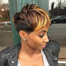 See 26 stunning examples of ombre on short hair, now. Beisd Ombre Blonde Black Hair Wig Short Pixie Cut Wigs With Blonde Bangs Ombre Short Hairstyles For Black Women Buy Products Online With Ubuy Mauritius In Affordable Prices B07zgy69mh