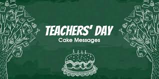 Say Thank You With These 10 Heartwarming Teacher S Day Cake Messages Bakingo Blog