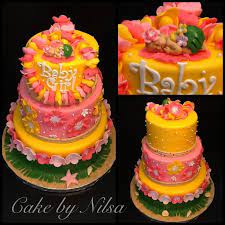 Pin By Nilsa Velazquez On Mojee S Cakes Luau Baby Showers Hawaiian Baby Baby Shower Cakes