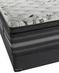 Beautyrest Black Vivianne Luxury Firm Pillow Top Queen Mattress Set Mattresses Macy S Firm Pillows Mattress Mattress Sets