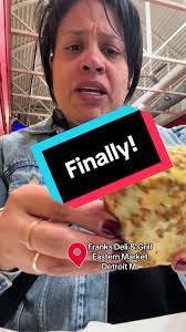 Franks Deli in Eastern Market Detroit Mi, this wrap is worth all the hype!  #easternmarket #detroitfood #franksdeliandgrill #tiktokfoods #eatwithme