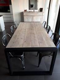 Glass table top made from large crate lumber • 1001 pallets. Table A Manger Style Industriel Bois Metal 2m Table Salle A Etsy Table A Manger Style Industriel Table Salle A Manger Style Industriel