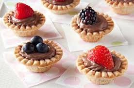 Tartelettes A La Creme Et Au Chocolat Recette Biscuits Sucres Creme Au Chocolat Mini Tarte