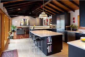 combined kitchen and living room