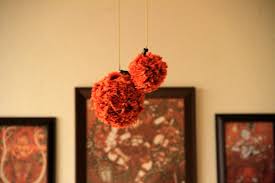 Indian Style Flower Balls For Diwali Decor Diwali Decorations Flower Ball Christmas Decorations