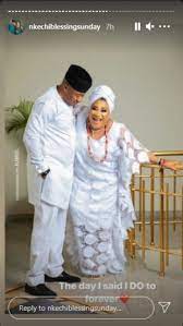 Nollywood stars, toyin abraham, iyabo ojo, tonto dikeh and others have reacted to nkechi blessing's latest acquisition of a range. Nkechi Blessing Finally Releases Wedding Photo With Hubby As She Celebrates Him On His Birthday Newspaper Arena