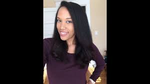 They are considered to be the healthiest solution for styling. The Best Products To Flat Iron Natural Black Hair Youtube