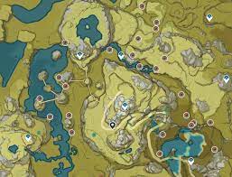 Jueyun Chili Farming Location Map 3 Western Liyue In 2021 Location Map Interactive Map Anime