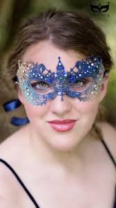 Ocean Theme Lace Masquerade Mask Halloween Mask Lace Mask Prom Dress Mask  Weddings Bridal Masquerade Ball Masks