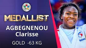 Clarisse agbegnenou was born on 25 october 1992, her birthplace is rennes, france. Agbegnenou Clarisse Gold Medal Judo World Judo Championships Seniors Hungary 2021 Youtube