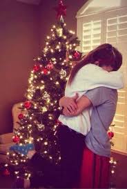 Merry Christmas Christmas Tree Love Hug Kiss Couple Goal Together Forever Celebrati Christmas Couple Pictures Christmas Tumblr Christmas Couple