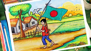 How To Draw Scenery Of 16 December Victory Day Of Bangladesh Very Easy Drawing Scenery Poster Drawing Oil Pastel Drawings How to draw easy and simple scenery for beginners with oil pastels. how to draw scenery of 16 december