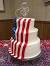 Confederate Flag Wedding Dress