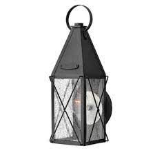 Hinkley Lighting York Black 1 Bulb Outdoor Wall Lantern In 2021 Outdoor Wall Lantern Outdoor Sconces Outdoor Wall Lighting