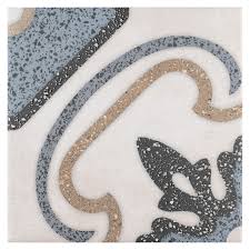 Floors may be stone, wood, bamboo, metal or any other material that can support the expected load. Merola Tile Atempo Palazzo Sicilia Encaustic 9 7 8 In X 9 7 8 In Porcelain Floor And Wall Tile 11 25 Sq In 2020 Porcelain Flooring Floor And Wall Tile Merola Tile