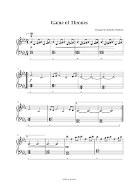Game of thrones theme song violin 2yamaha com. Game Of Thrones Easy Piano Solo Main Theme Sheet Music For Piano Solo Musescore Com