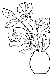 April showers bring may flowers and enjoy our spring coloring pages. Print Coloring Image Momjunction Rose Coloring Pages Online Coloring Pages Flower Coloring Pages