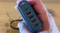 USB C Charging Station, MiLi 60W 6-Port USB C Charging Hub