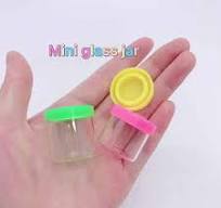 Empty Round Small Smellproof Concentrate Container Wax ...
