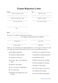 This letter applies to academic and business applications. Free Rejection Letter Templates And Samples Download Pdf Print Templateroller