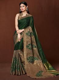 Mouni Roy Green Cotton Festival Wear Saree 96469 Fancy Sarees Mouni Roy Dresses Saree Designs
