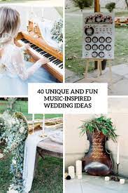 Sheet music roses, set of 24, musical party theme decorations, 1.5 paper flowers, popular baby shower decor wedding centerpiece, teacher alwaysinblossom 5 out of 5 stars (1,064) 40 Unique And Fun Music Inspired Wedding Ideas Weddingomania