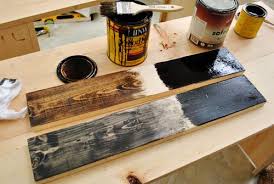 How To Distress Wood Video Photos Young House Love How To Distress Wood Staining Wood Staining Furniture