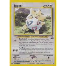 Pokemon sword and shield togepi is a fairy type spike ball pokémon, which makes it weak against poison, steel type moves. Togepi 30 Promo