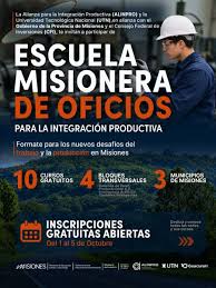 La provincia de Misiones lanza una Escuela de Oficios que vincula formaci�n, tecnolog�a y desarrollo productivo - L�mite Informativo