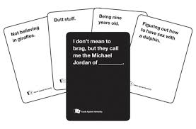 These types of cards aren't meant to be in your wallet forever, though. Play Cards Against Humanity Online The Yorkshireman