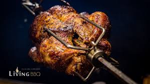 Knusprige Ente Von Der Rotisserie Drehspiess Livingbbq De Rezept Knusprige Ente Drehspiess Ente Rezept