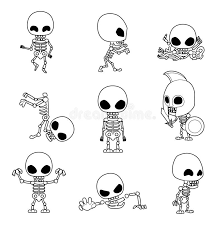 These coloring pages feature funny skeleton pictures such as a skeleton cut out to make decorations from skeleton pirate dancing skeleton and skeletons for halloween. Skeleton Coloring Stock Illustrations 825 Skeleton Coloring Stock Illustrations Vectors Clipart Dreamstime