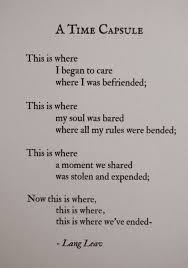 Http Kris10s Tumblr Com Unrequited Love Poems Lang Leav Poems Lang Leav