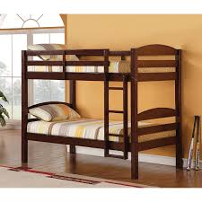 Winmoor Home Traditional Solid Wood Bunk Bed Twin Espresso Best Buy Canada