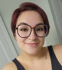 Liisi Purple & Pink Polygon Eyeglasses