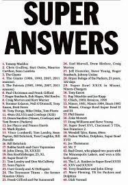Football trivia of nfl rookie hazings at womansday.com every item on this page was chosen by a woman's day editor. 9 Best Printable Nfl Trivia Questions And Answers Printablee Com