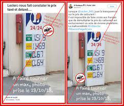 Sans plomb 98 (e5) super 98 (e10) sans plomb 95 (e5) sans plomb 95 (e10) bioethanol e85 gazole (b7) gazole+ (b10) diesel (b10) gpl gnv hydrogène gnl adblue electrique. Non E Leclerc N A Pas Affiche Les Prix Du Gasoil Taxe Et Detaxe Pour Les Particuliers