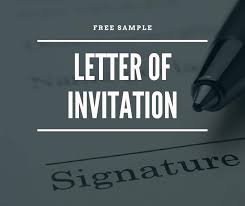 The invitation letter for a visa. Sample Letter Of Invitation Canada Free Download Tips How To Write