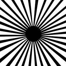 Black And White Inverse Line Burst Black And White Prints Free Clip Art Black And White