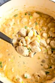 I did this more on a dare and succumbing to peer pressure rather than genuinely. Creamy White Chicken Chili Recipe Lemon Blossoms