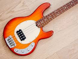 Ernie Ball Music Man Stingray 4 H Bass Guitar Reverb In 2020 Bass Guitar Guitar Electric Bass