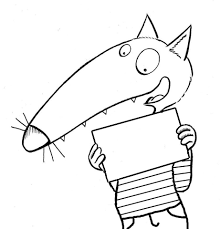loup etiquette cahier coloriage opel transport