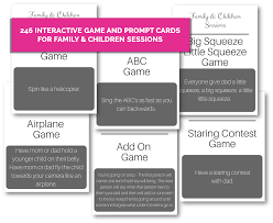 246 Interactive Game Prompts For Family Sessions Photography Poses Family Lifestyle Photography Family Photography Prompts For Families