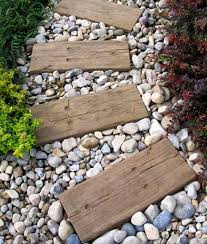 A unique opportunity exists here for grass or moss to be grown in the cracks, creating a sort of living pavement. 50 Very Creative And Inspiring Garden Stone Pathway Ideas