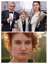 Jim Carter with daughter Bessie 🥰