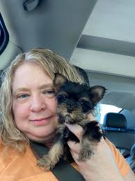 Meeting a cute baby at store