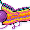 A course is a crosswise row of when produced by hand knitting, this structure is called stockinette. 1