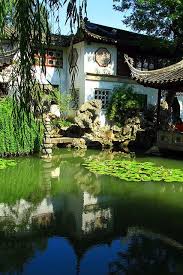 Lingering Garden Reflections In Suzhou China By Suzhou China Garden Scenery