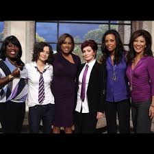 Sometimes a host will meet and talk to the guest before hand and could even go through some anecdotes and questions. The Talk Hosts Guest Co Host Pat Harvey Wear Purple Today To Take A Stand Against Bullying For Spirit Day Bullying Education Bullying Scene Hair